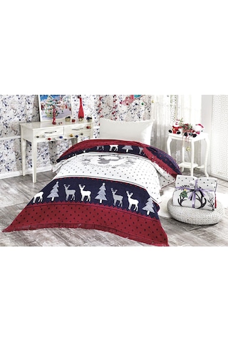 Dolce Bonita Home Tek Kişilik Pamuklu Battaniye Bonheur