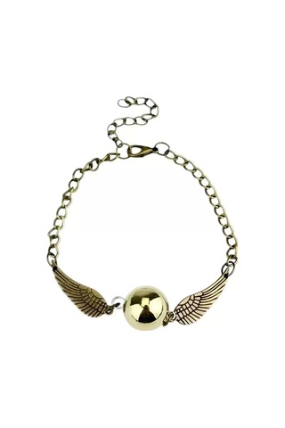 Snitch Golden Harry Potter Unisex Bileklik Gümüş