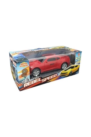 Çarp Dön Işıklı Sesli Camaro Kırmızı - Cmr-063