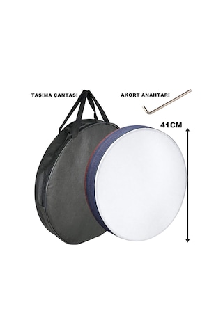 Piarro 41 Cm Ayarlı İnce Pvs Bendir