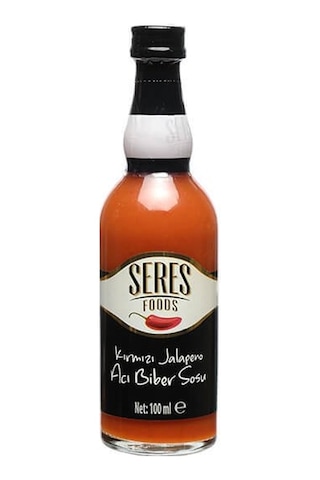 Seres Foods Kırmızı Jalapeno Acı Biber Sosu Cam 100 ML