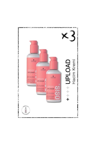Schwarzkopf Upload Hacim Kremi 3 x 200 ML
