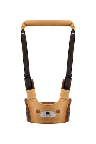 Yelek Sarı İle Beşik Yürümeye Başlayan Çocuk