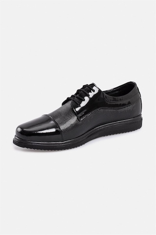 Süvari Siyah Casual Ayakkabı-33546 Siyah