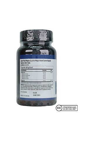 Zade Vital Magna Quatro Magnezyum 60 Kapsül