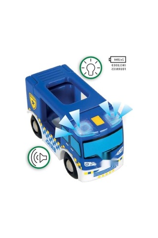 33825 Modeli - Gerçek Yaşam Temalı Polis Minibüsü Oyuncak