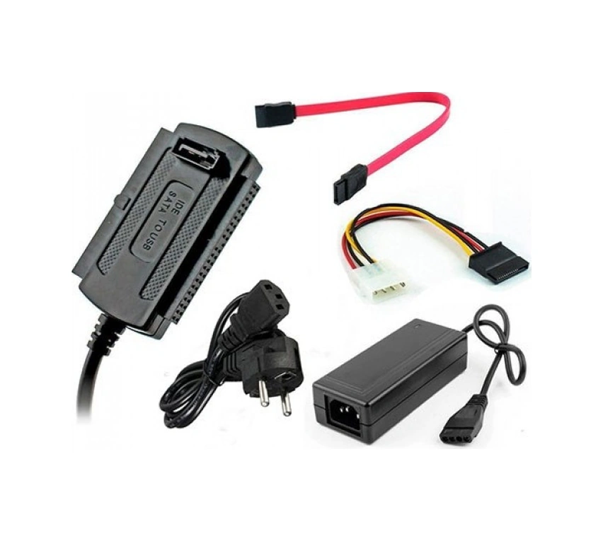 Usb 2.0 To Ide-sata 2,5" Ve 3,5" Harici Harddsik Kablosu Seti Combo Set