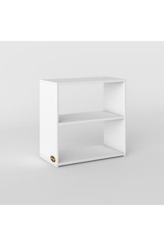 Kenzlife Komodin Riki Byz 60 60 30 Komidin Kitaplık Ayakkabılık Beyaz