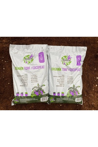 5 Litre Organik İthal Çok Amaçlı Bitki Toprağı - Çiçek, Sebze