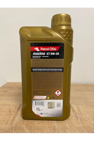 Petrol Ofisi Maxima Xt 5w-30 1litre Sentetik Motor Yağı 1 L