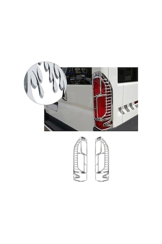 Peugeot Boxer Uyumlu 2015 Ve Üzeri Stop Çerçevesi 2 Parça Abs Krom Kaplama