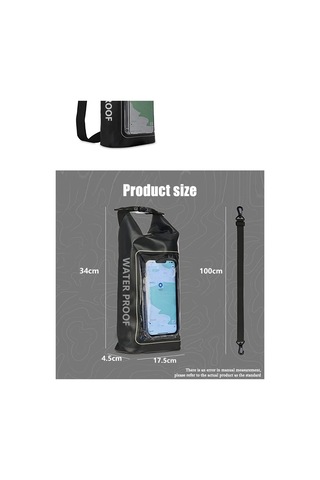 Vkemall 2l Pvc Su Geçirmez Sırt Çantası - Outdoor Ve Spor Aktiviteleri İçin Moda Ve Dayanıklı