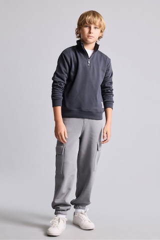 Defacto Oversize Yarım Fermuarlı Dik Yaka Sweatshirt Erkek Çocuk H7132a826auar31 Antrasit-ar31