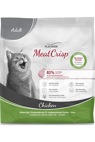Platinum Meatcrisp Tavuklu Yetişkin Kedi Maması 400gr
