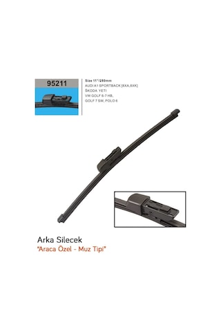 Rbw 95211 Volkswagen Golf 6-7 Hb 2008- Arka Muz Silecek