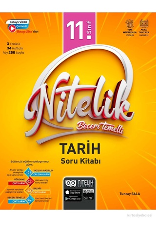 Nitelik 11. Sınıf Tarih Beceri Temelli 3 Fasikül 3069