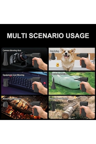 Xuweiwei 300000 Rpm Yüksek Hızlı Mini Turbo Fan Standard Şarj Edilebilir Pil Kompakt Taşınabilir Ev Ofis Laptop Oyun Outdoor Serinletici