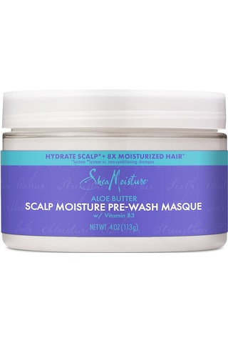 Shea Moisture Aloe Butter Saç Derisi Nemlendirici Yıkama Öncesi Saç Maskesi 113gr
