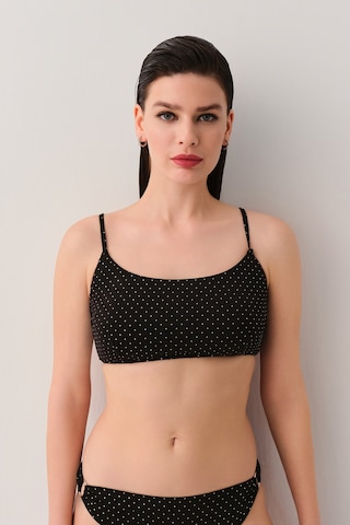 Suwen Doty Bralet Bikini Üst Sb25805012012 Siyah