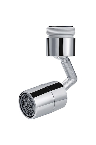 360 Dönen Musluk Genişletici Havalandırıcı, Sıçramasına Gümüş