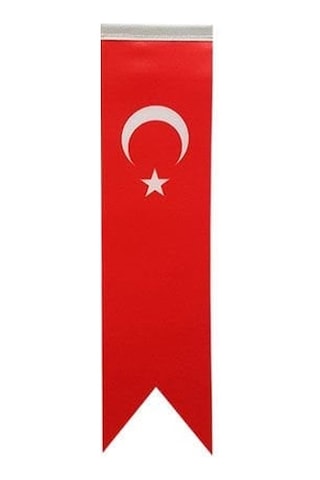 Sublimasyon T Tipi Kırlangıç Türk Masa Bayrağı Diğer