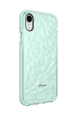 Apple Uyumlu iPhone Xr 6.1 Kılıf Zore Buzz Kapak Yeşil