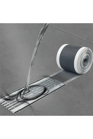 Yeni Nesil Kendinden Yapışkanlı Banyo - Mutfak Gider Filtresi (1 Adet-4 Metre)