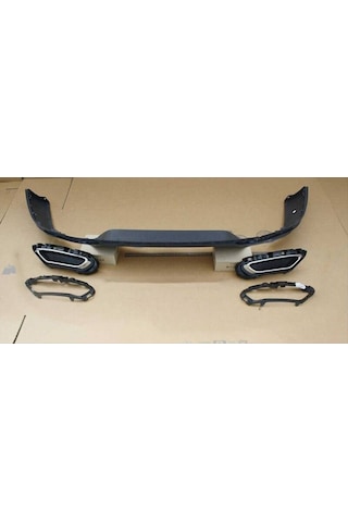 Autogp Vw Passat B8 Rline Arka Tampon Difüzörü 2016 / 2020 Agp-sm-sd-1333