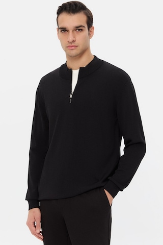 Twn Slim Fit Siyah Kazak 5ec061621232m Çok Renkli