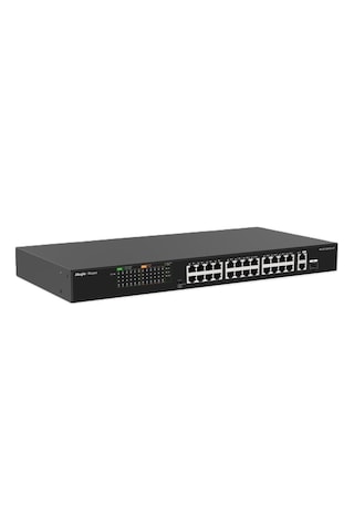 Ruijie-reyee Rg-es126fgs-lp 24 Port Poe+ 10-100 Mbps + 2 Port 10-100-1000 Mbps Uplink + 1 Port Sfp