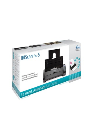 Irıscan Pro 5 Belge Tarayıcı: 20ppm Çift Yönlü Tarayıcı A4 Usb+ac Usb'ye Tarama Ocr 138 Dil Word'e Tarama - Pdf Winmac