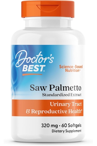 Doctor's Best Saw Palmetto e Health Standardized Extract 320 Mg 60 Softgels Aromasız