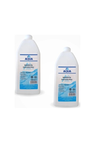 Aqua Deiyonize Su Distile Su 1 Lt - 2 Adet