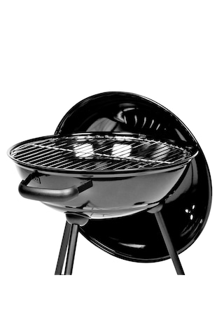 Yuvarlak Mangal Pamola Siyah Kömürlü Barbekü Mangal