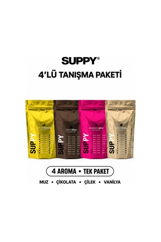 Suppy Proteinli Öğün Tozu Tanışma Paketi 4 X 600 G Karışık