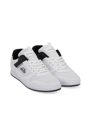 Slazenger Deep I Büyük Beden Erkek Beyaz Günlük Spor Ayakkabısı Beyaz