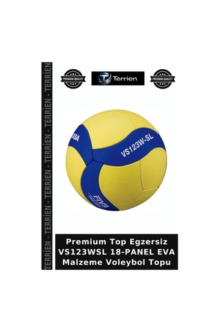 Premium Top Egzersiz Vs123wsl 18-panel Eva Malzeme Voleybol Topu Çok Renkli