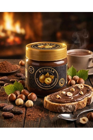 Burella Kakaolu Fındık Kreması %21 Fındık 700g