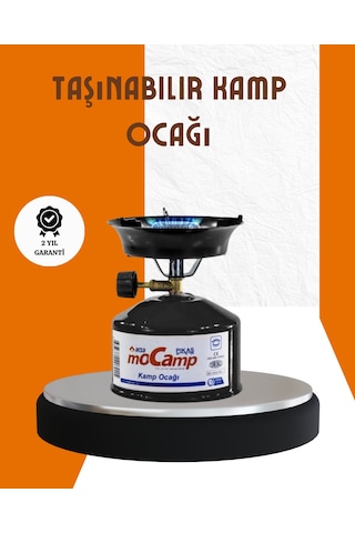 Taşınabilir Metal Gövdeli Kamp Ocağı Seti