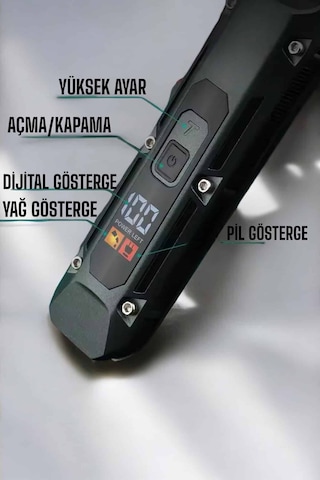 Lazer - 616 - Epilasyon Öncesi Tıraş Makinesi Profesyonel Uzun - Ece-umay - Ömürlü Dalı Diğer
