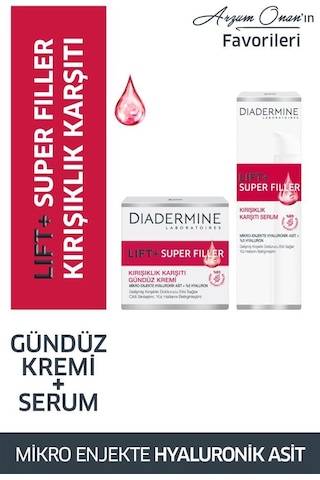 Diadermine Lift+Super Filler Gündüz Kremi + Serum 40 ML