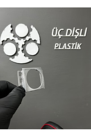 Volkswagen Passat B7 Cc 2011-2014 Saat Çerçevesi Krom Efek 3d Baskı 1 Adet
