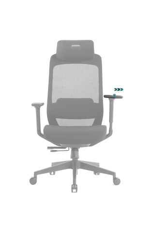 Fileli Plastik Ayaklı Ofis Müdür Makam Yönetici Çalışma Koltuğu