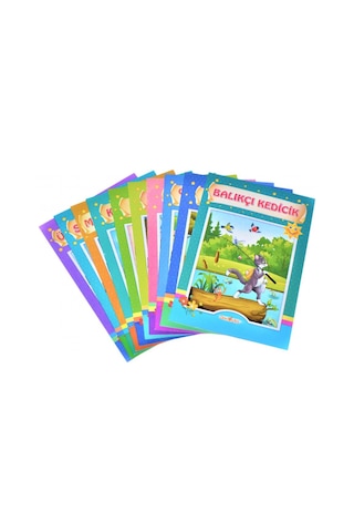 Gün Öykü Dünya Masalları Serisi Hikaye Seti 10 Kitap