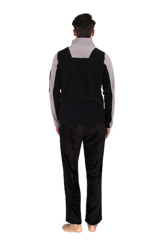 Thermoform Evo Pro Polar Termal Erkek Siyah-gri Mont / Siyah Pantolon Eşofman Takımı Renkli