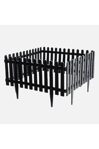 Omnipazar So-ıbc1 Eko İstanbul Bahçe Çiti 4'lü Set 55x34 Cm Antrasit