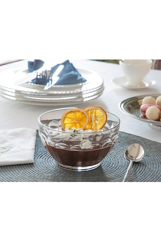 Madame Coco Blanch 4'lü Küçük Yuvarlak Kase