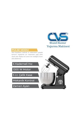 Cvs DN 4658 1300 W Hamur Yoğurma Makinesi