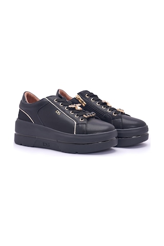 Nero Platino Sneaker Günlük Kadın 185722dm Donna Serena Varıante 5722dm Nero/platino Siyah