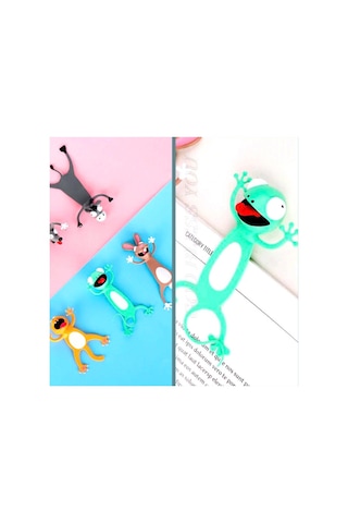 Omeniv Aykırı Tasarım Kitap Defter Ayıracı Ayıraç Süper Kurbağa